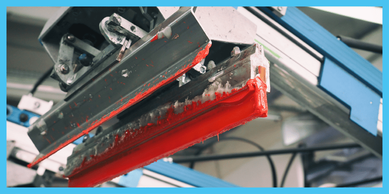 Screen printing equipment