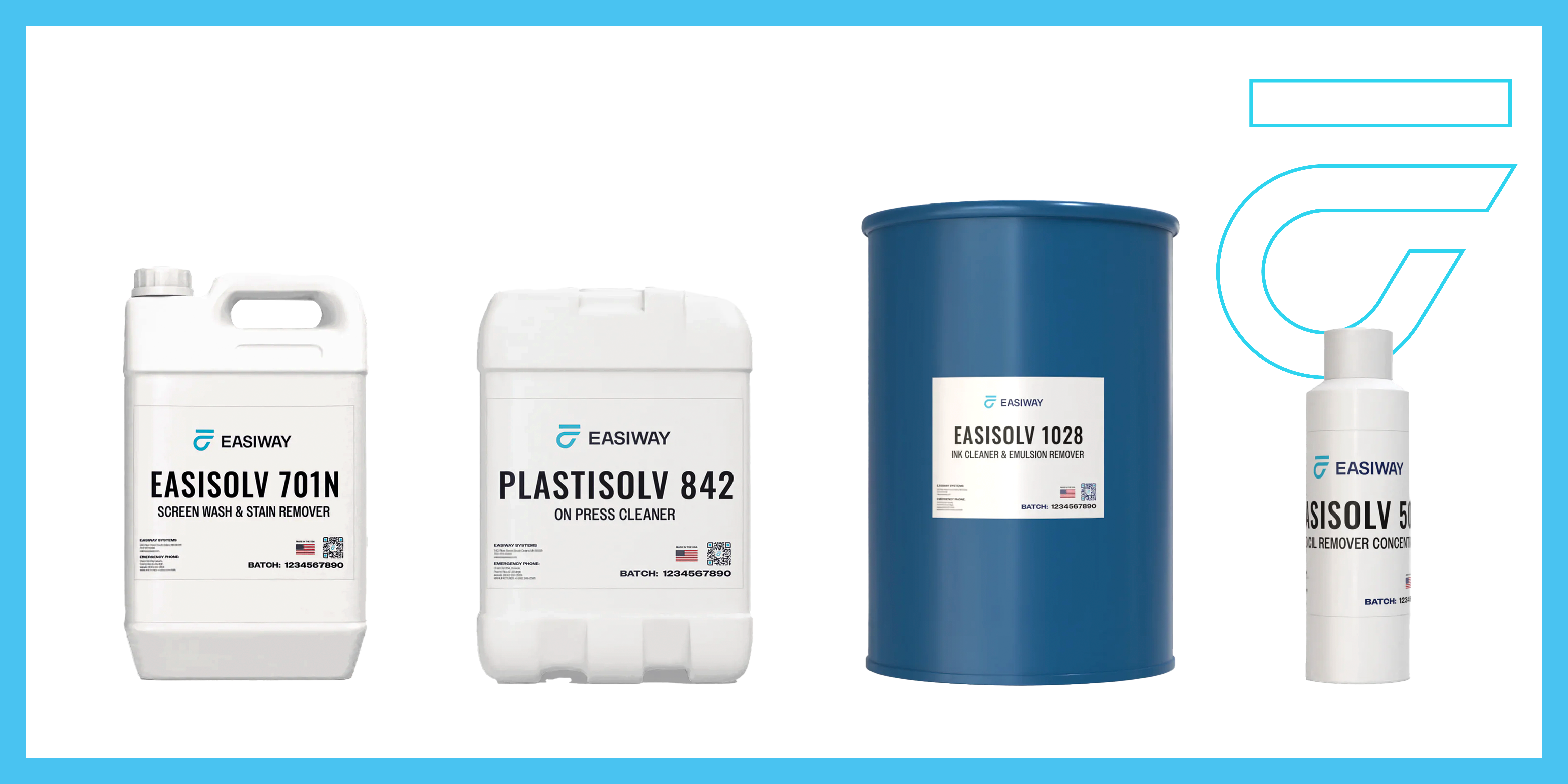 Easiway chemical products.