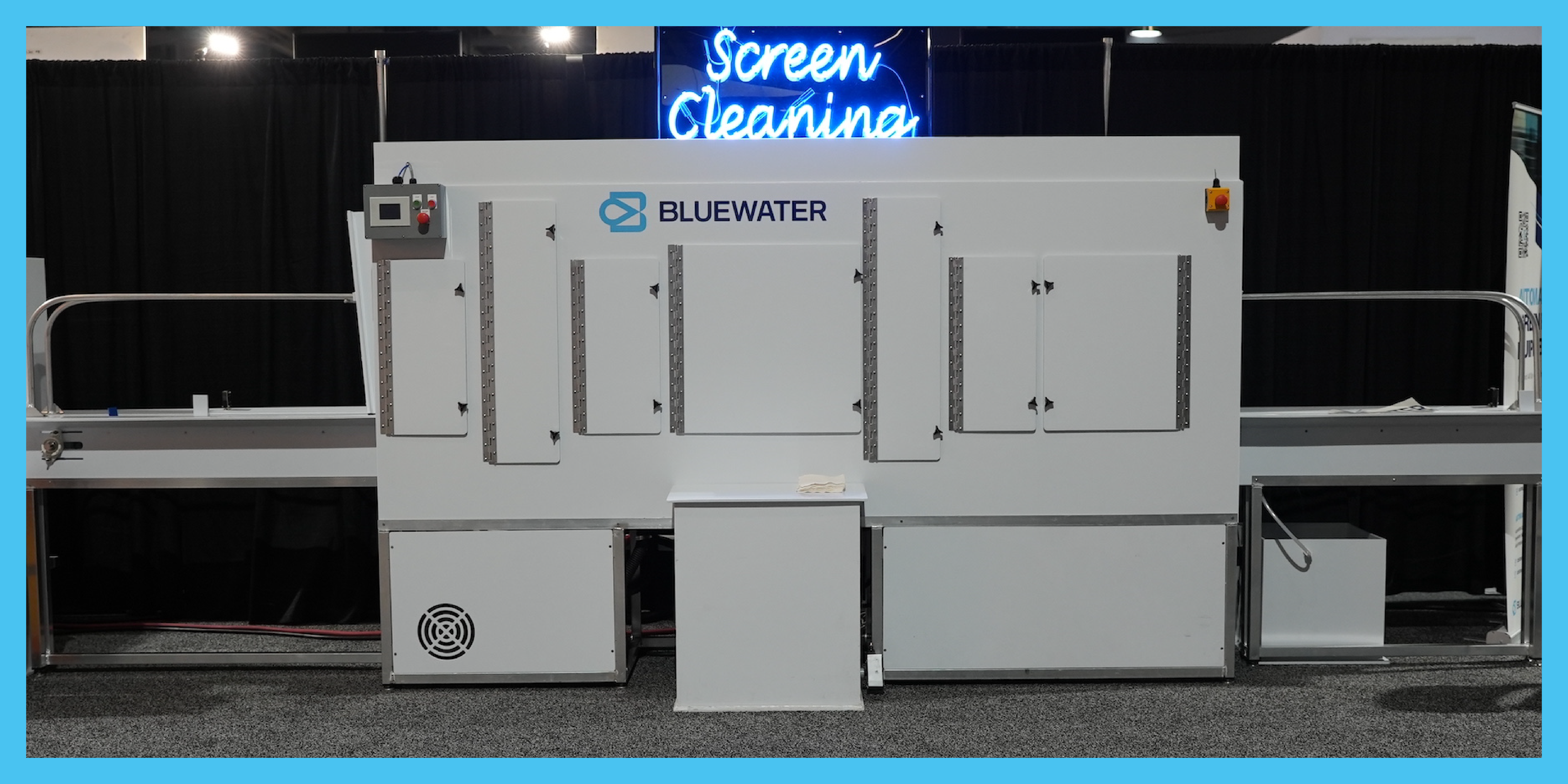 Bluewater Labs R Series inline reclaim machine