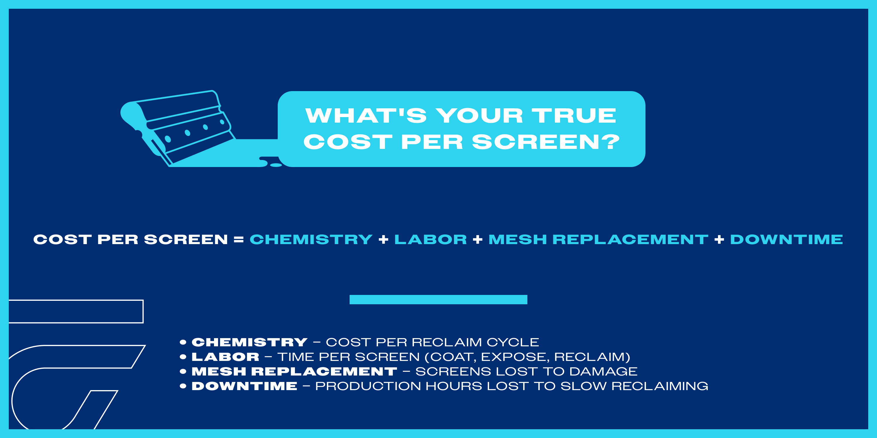 screen-printing-cost-per-screen-breakdown-chemistry-labor-mesh-replacement-and-downtime
